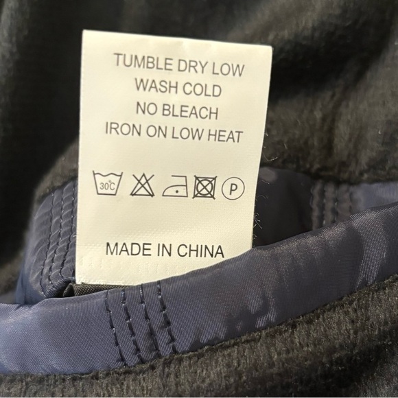 DE-NIKO Milano Men’s Lightweight Navy With Brown Trim Zip Up Jacket With Pockets - Picture 15 of 15